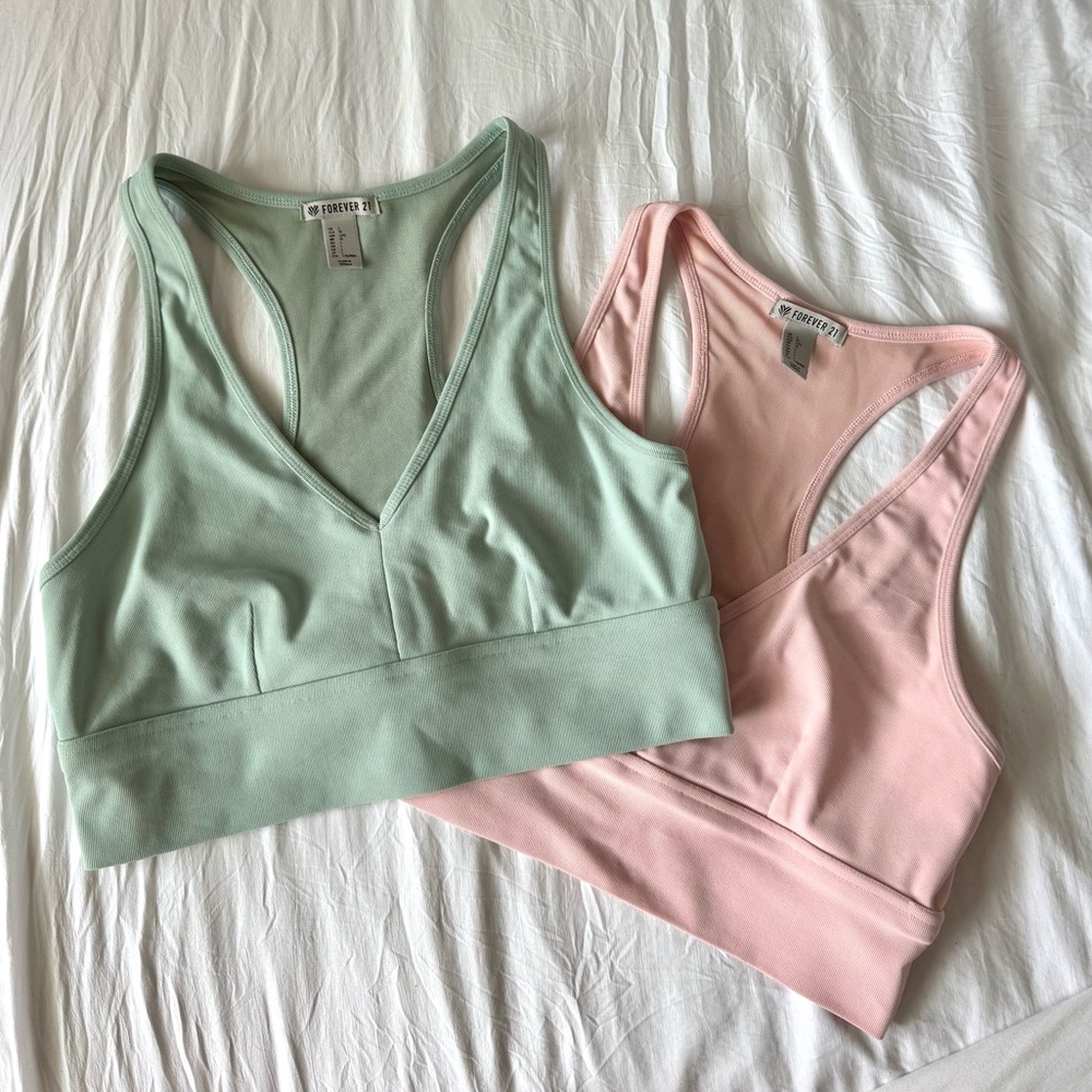 Forever 21 Light Support Sports Bra (Bundle)